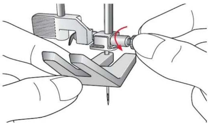 PFAFF Passport Line 3.0 - Montering af trykfoden - 1