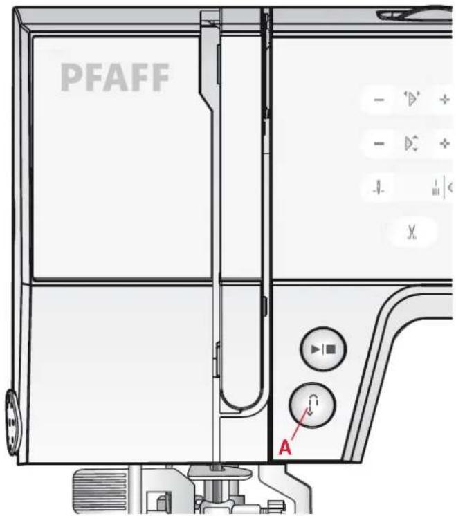 PFAFF Passport Line 3.0 - Syning af oplægning i kraftigt stof - 1