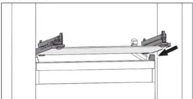 LIEBHERR CBNstd 5783 - Isætning/udtagning af glasplade - 2