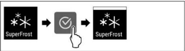 LIEBHERR ICNd 5133 Plus - Aktivering af SuperFrost - 2