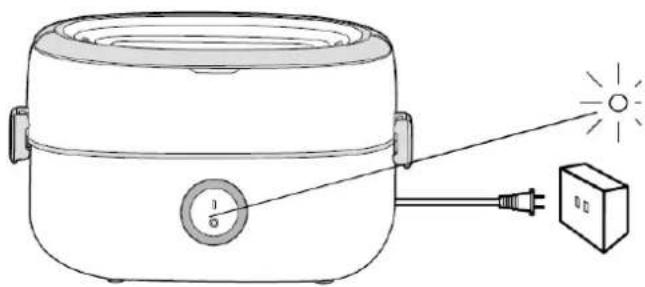 N'oveen MLB820 - Plug in the power cord - 2