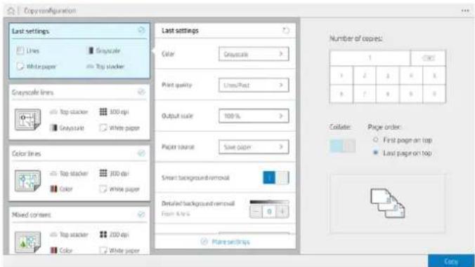HP PageWide XL 3950 - Kopiering - 6