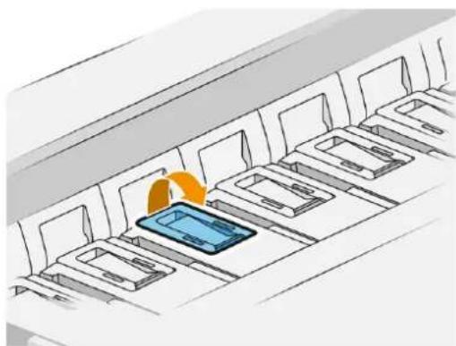 HP PageWide XL 3950 - Udskiftning af printhoveder - 7