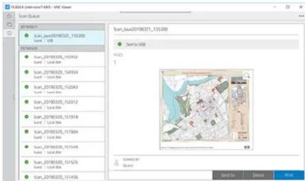HP PageWide XL 3950 - Kø for udskrivning og kopiering - 2