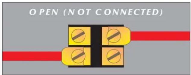 OPEN (NOT CONNECTED)
