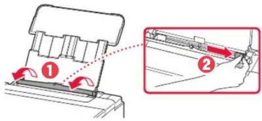 CANON Pixma G5040 - Caricamento della carta fotografica - 2