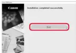 CANON Pixma G5040 - Fare clic su Avvia impostazione (Start Setup). - 2