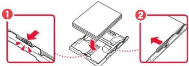 CANON Pixma G5040 - Caricamento della carta - 5