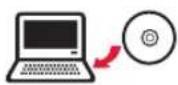 CANON Pixma G5040 - B Bruke den medfølgende installerings-CD-ROM-en (bare Windows) - 1