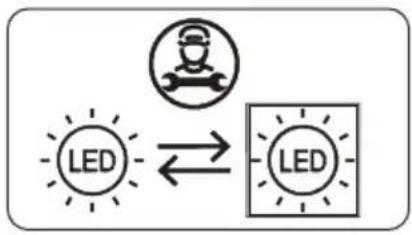 Cylinda K4085HE - Byte av LED-belysning - 2