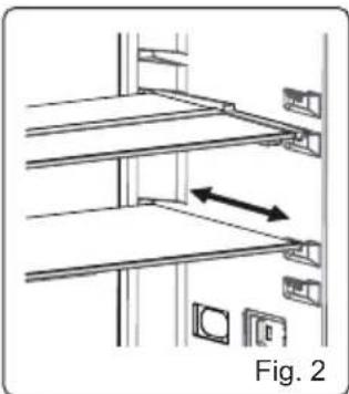 Cylinda KF4485XNBIHE - Adjustable Glass Shelf (In some models) - 2