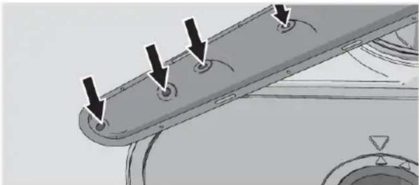 ASKO DBI3444IDA.W - Rengørspulearmene - 1