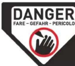DANGER FARE - GEFAHR - PERICOLO