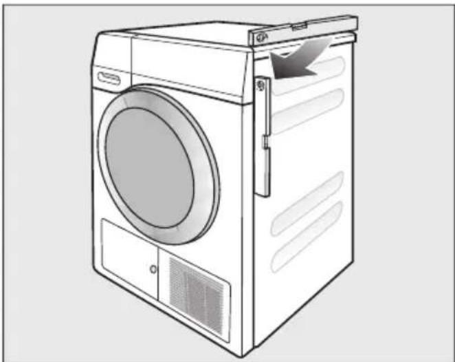 MIELE TEC675WP 125 Edition - Tørretumbleren justeres - 1