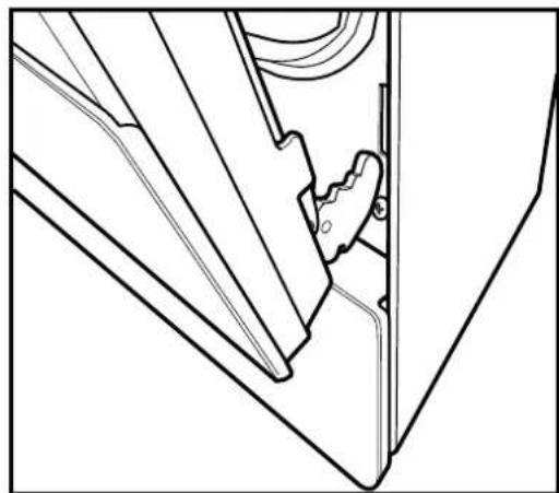 Chef CFE536SA - Procedure to remove the door - 5