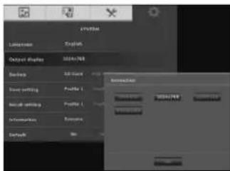 Lemonix English Output Display 100%/768 Default All Goods Show setting Pointer 1 Show settings Pointer 2 Information Resources Default Properties OK Cancel Help Cancel