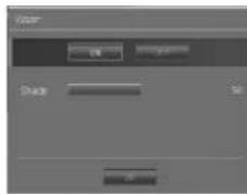 Scanned screenshot of a legacy software interface with buttons and input fields, likely from an older application or configuration tool.