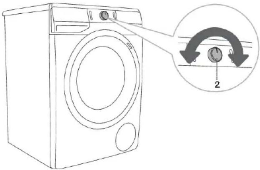 GORENJE WPNEI84A1DS - Trin 3: Vælg vaskeprogram - 1