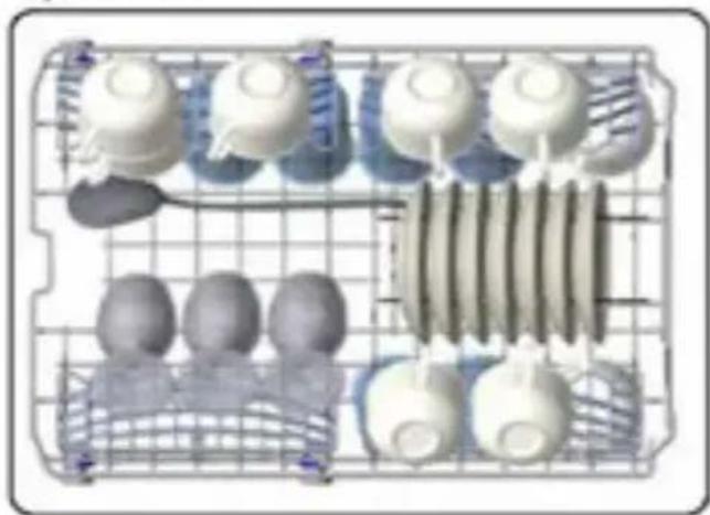 Sauber SERIE 1-DW453W V - Alternative Basket Loads - 3