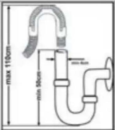 Sauber SERIE 1-DW453W V - Drain Hose (Model Depending) - 1