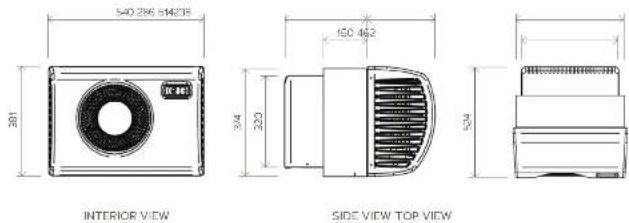 Vintec ESPACE1000-EXT - Installing your cellar - 2