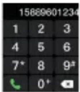 15869601234 1 2 3 4 5 6 7* 8 9* 0+ 📋