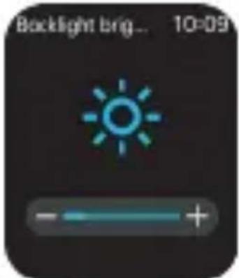 Backlight trig... 10:09 - +