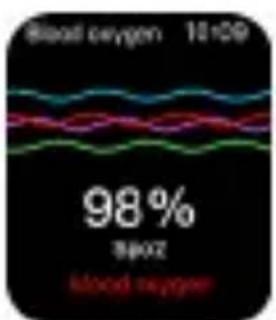 Blood oxygen 18:09 98% 360Z blood uregents