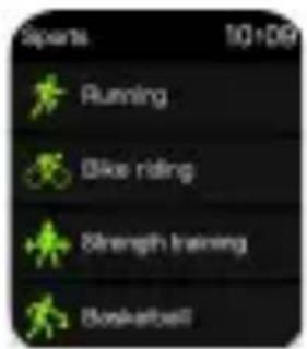 Sports 10+09 Running Dike riding Strength training Basketball