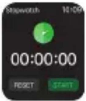 Stopwatch 16:09 00:00:00 RESET START