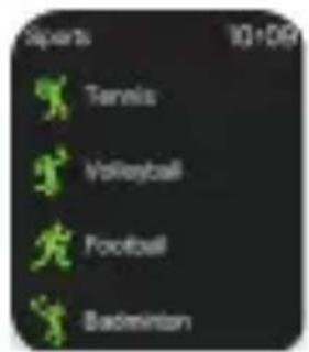Sports Tennis Volleyball Football Badminton