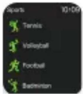 Sports Tennis Volleyball Football Badminton