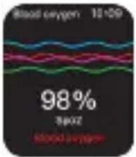Blood oxygen 10:09 98% 5902 Blood oxygen