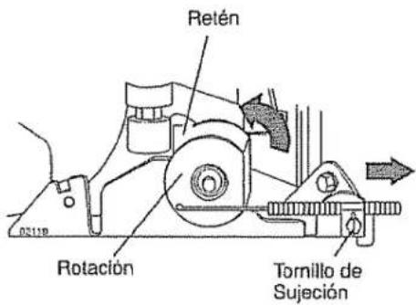 Retén Rotación Tornillo de Sujeción