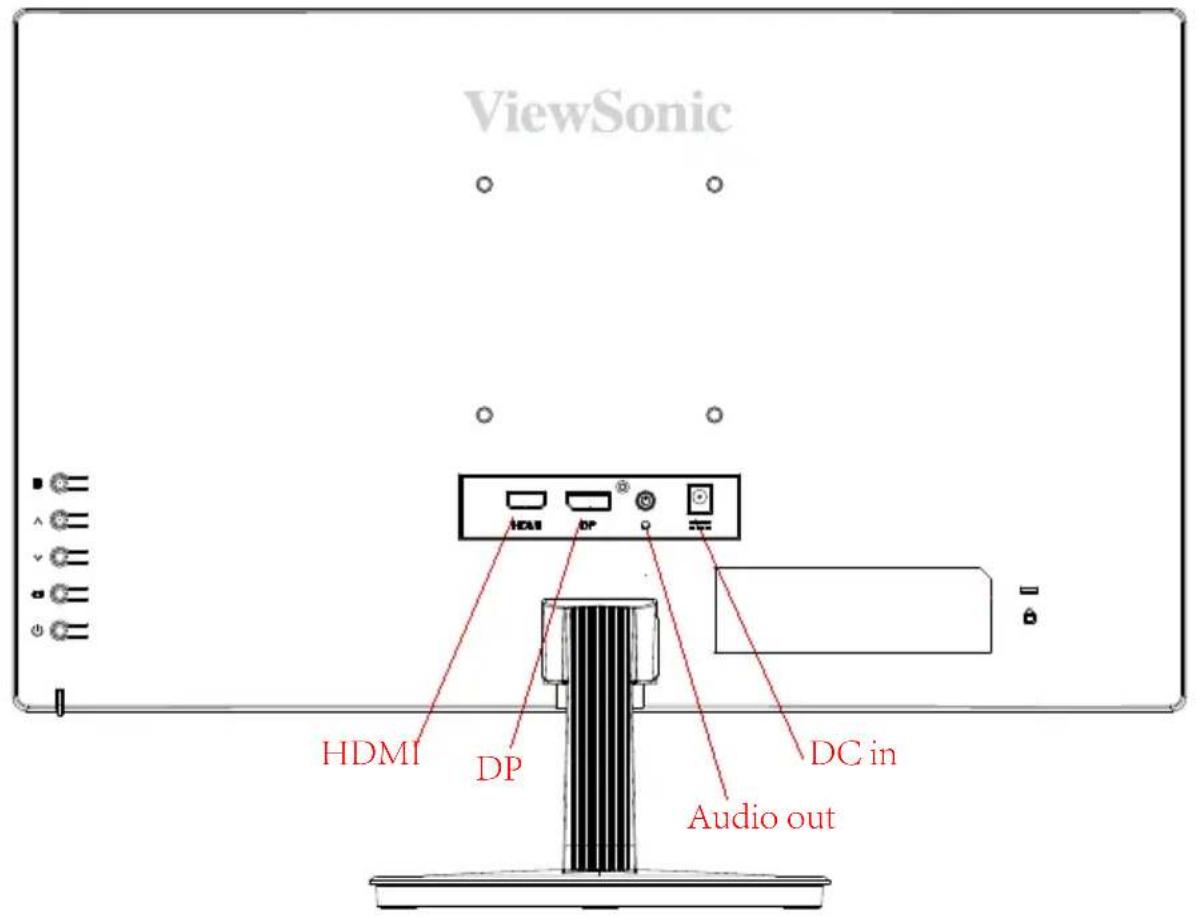 VIEWSONIC VX2259-HD-PRO - 使用安全槽 - 2