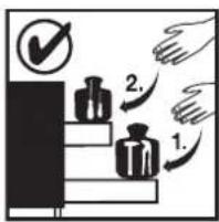 Diagram showing a step with checkmark and two labeled items, likely indicating a verification or approval process.