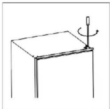 Scandomestic BIC249WE - Reverse the door swing - 1