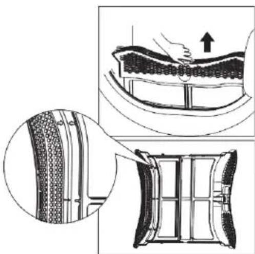 Scandomestic TDH8WA3 - Clean the door filter - 2