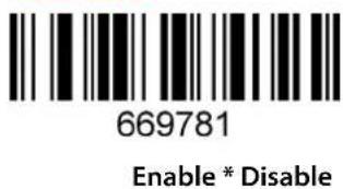 669781 Enable * Disable