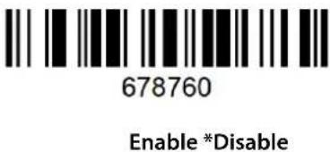 678760 Enable *Disable