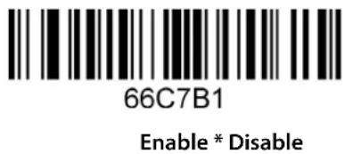 66C7B1 Enable * Disable