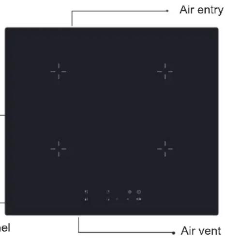 Air entry el Air vent