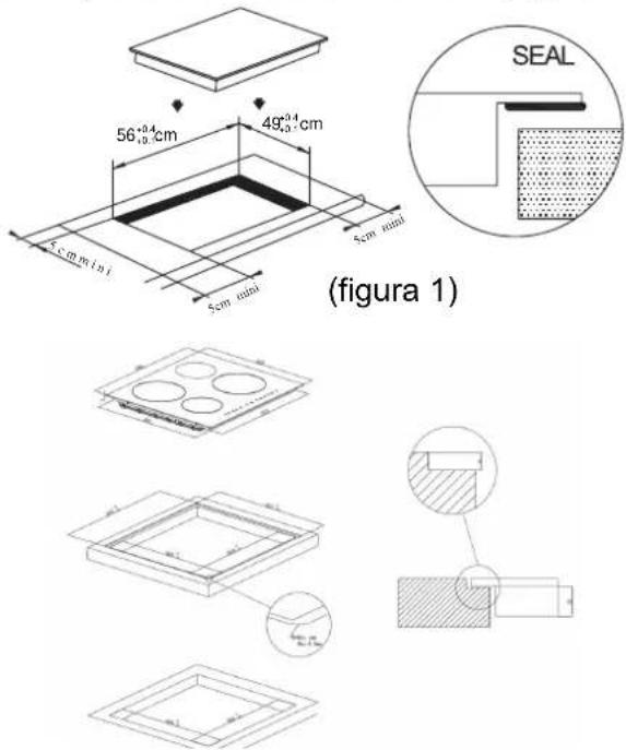 56⁺⁰·⁴ cm 49⁺⁰·⁴ cm 5 cm mini 5 cm mini SEAL (figura 1)