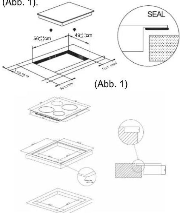 (Abb. 1). 56°64cm 49°84cm 5cm mini 5cm mini 5cm mini SEAL (Abb. 1)