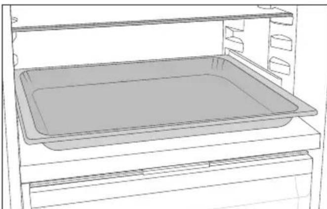 MIELE K 7348 C 125 Gala - Adapteren til bagepladen sættes i - 2