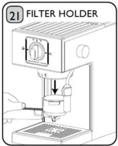 21 FILTER HOLDER