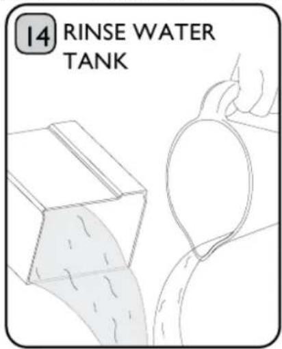14 RINSE WATER TANK