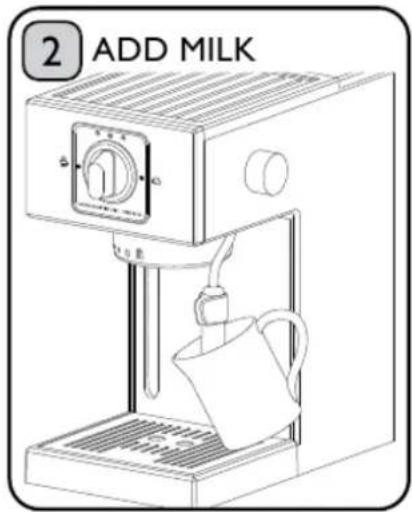 2 ADD MILK