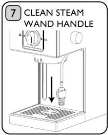 7 CLEAN STEAM WAND HANDLE