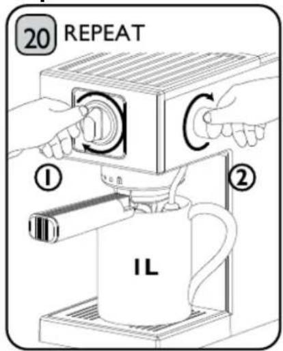 20 REPEAT ① ② IL